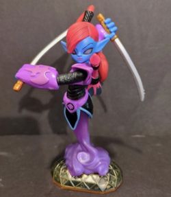 Skylanders Giants Figure - Ninjini - Tech Element - Orange Base