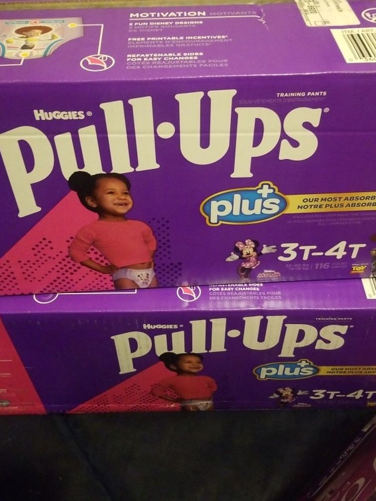 Pull Ups Huggies Size 3t-4t