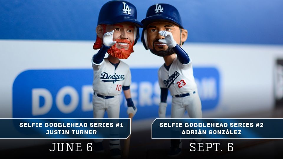 Justin Turner & Adrian Gonzalez Bobble Head