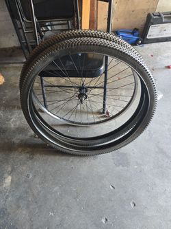 27.5 2wheels 1Rear rim just add your old sprocket.