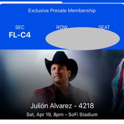 Julion Alvarez Tickets