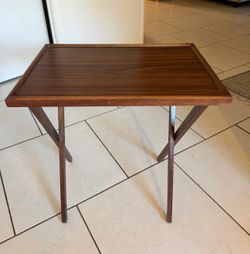 Folding Side Table
