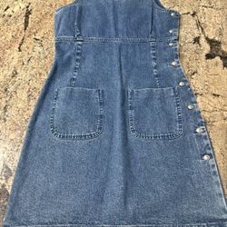 NEW VINTAGE Tommy Hilfiger, Tommy Jeans, Sleeveless Dress Women’s Size 8, 100% Cotton 