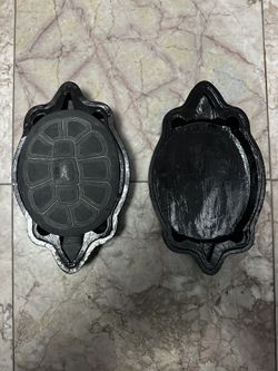 Turtle Ink Stone Sumi Grinder Calligraphy Water Color Art 50 Years Old