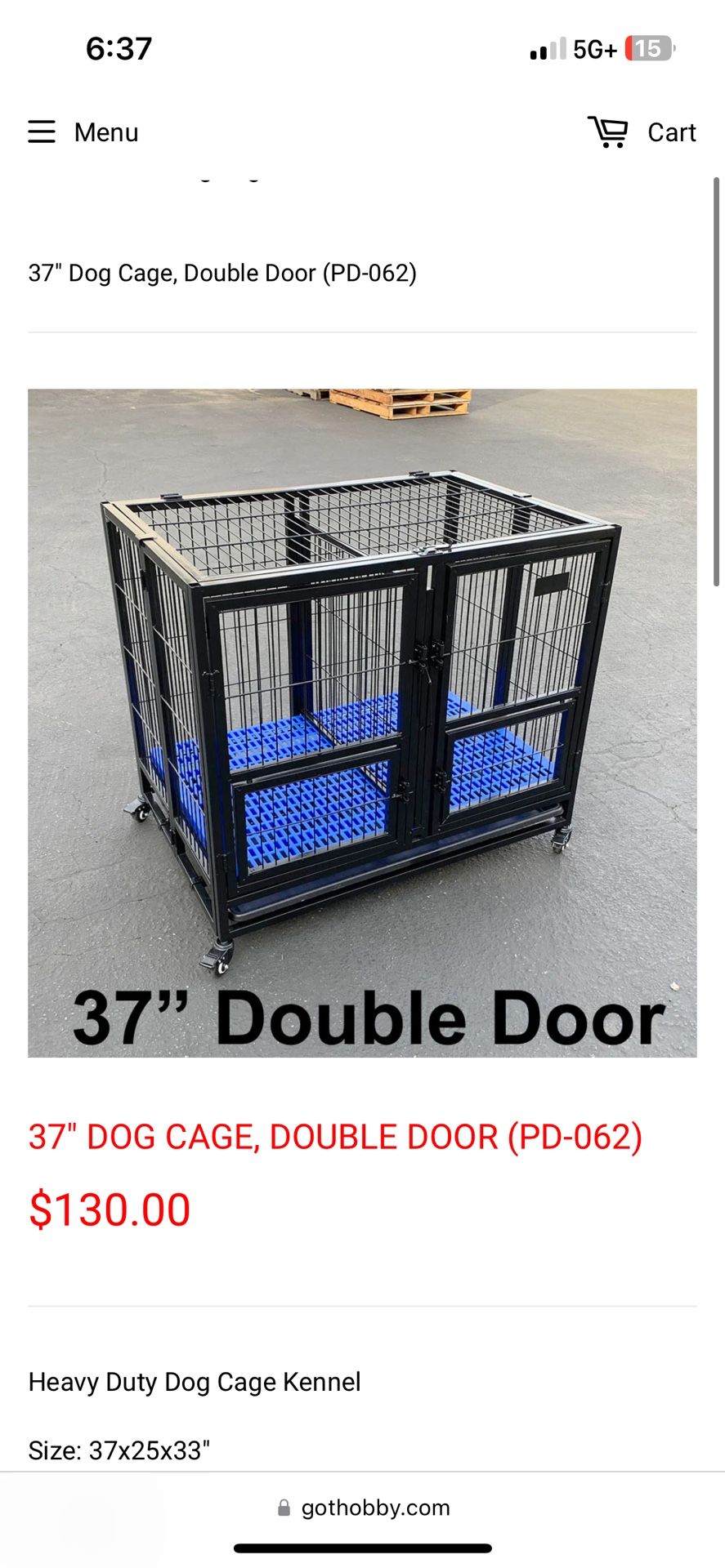 Dog Gage / Kennel