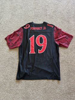 San Diego State Aztecs #19 Pumphrey Jr Jersey Large Black Red