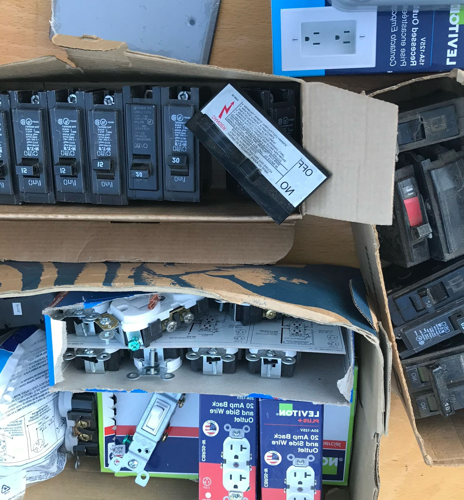 Miscellaneous Electrical Devices, Breakers, Everything