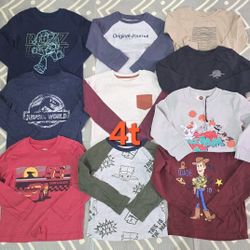 Boys Long Sleeve Tees