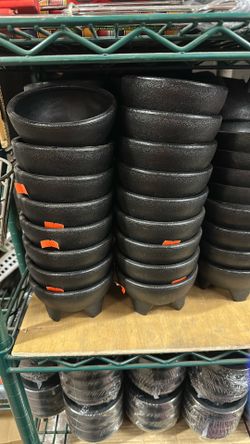 Plastic 8oz Molcajete Sold By The Dozen Or Single