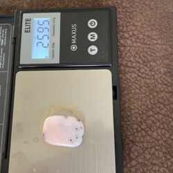 Pink Opal Bead Drilled 