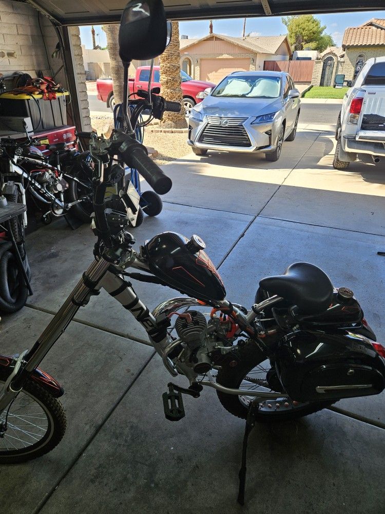 Custom- Made Motorized Bike