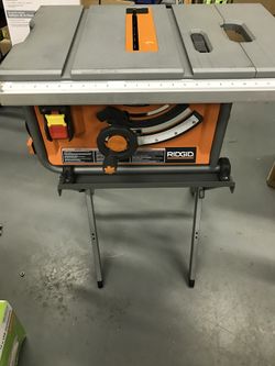 Ridgid 10” Table Saw