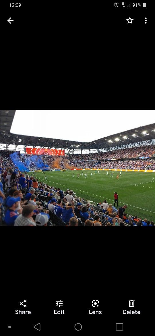 FC Cincinnati Tickets. Section 133 Row 10 Seats 7 And 8