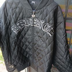 Revenge Clothing Brand Bomber Jacket