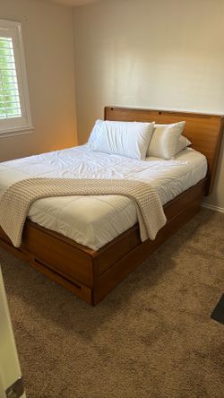 Queen bed frame