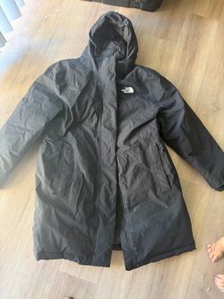The North Face Black Hooded Parka Jacket