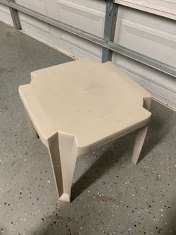 Small Plastic Table