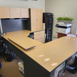 U Shaped Office Desk
