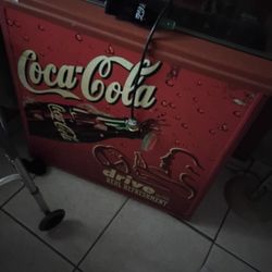 Coke Machine Vintage Still Works