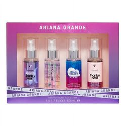 Ariana Grande 4PC Body Spray Coffret, 1.7 OZ (Thank U Next 2.0, Moonlight, Cloud, Thank U, Next) Perfume Fragrance Spray For Women