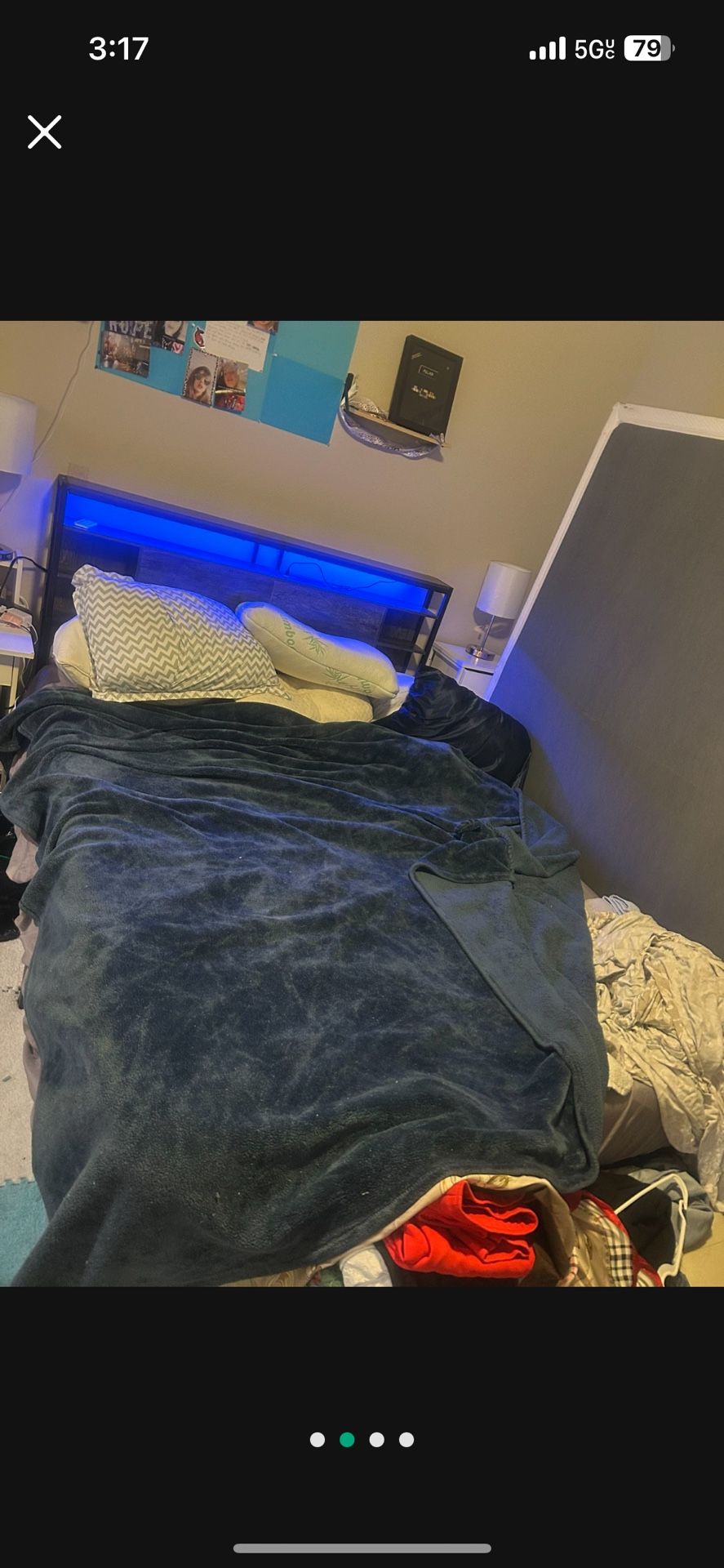 Bed Set And Desk