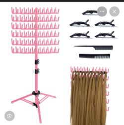Braiding Stand Pink