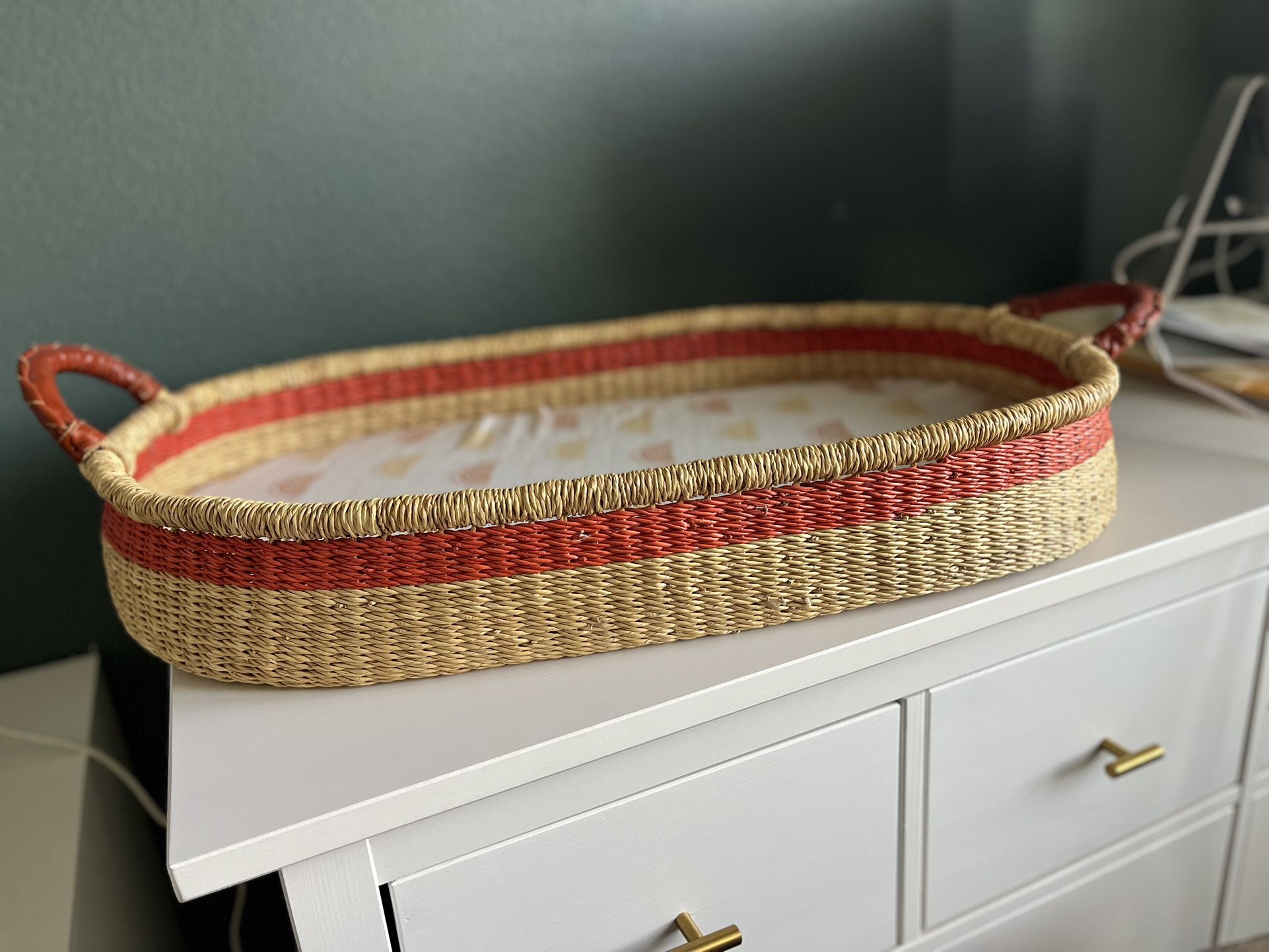 Handwoven Changing Basket