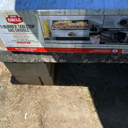 Electric And Propan Griddle