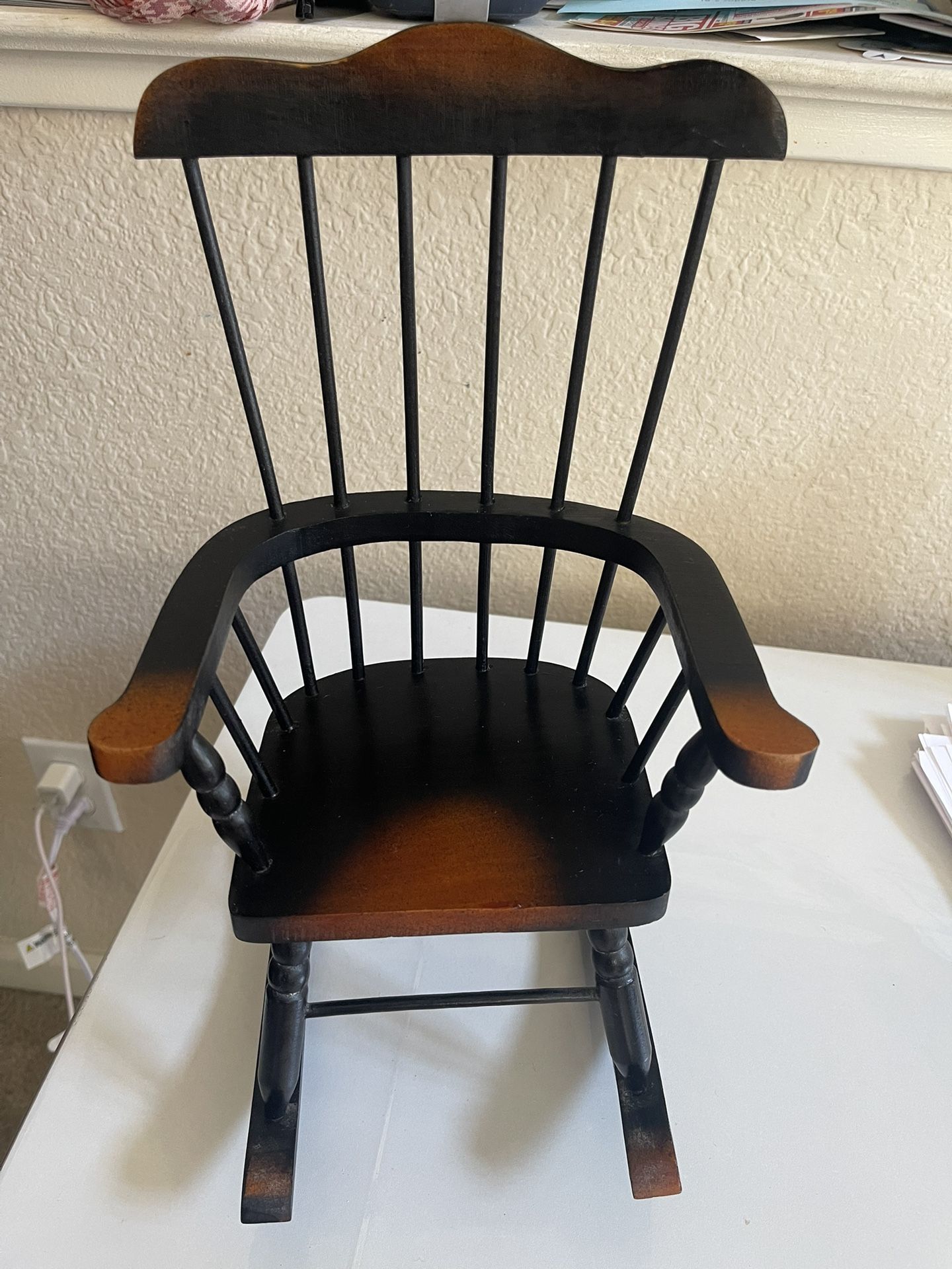 13”x7.5” Decorative Small Rocking Chair