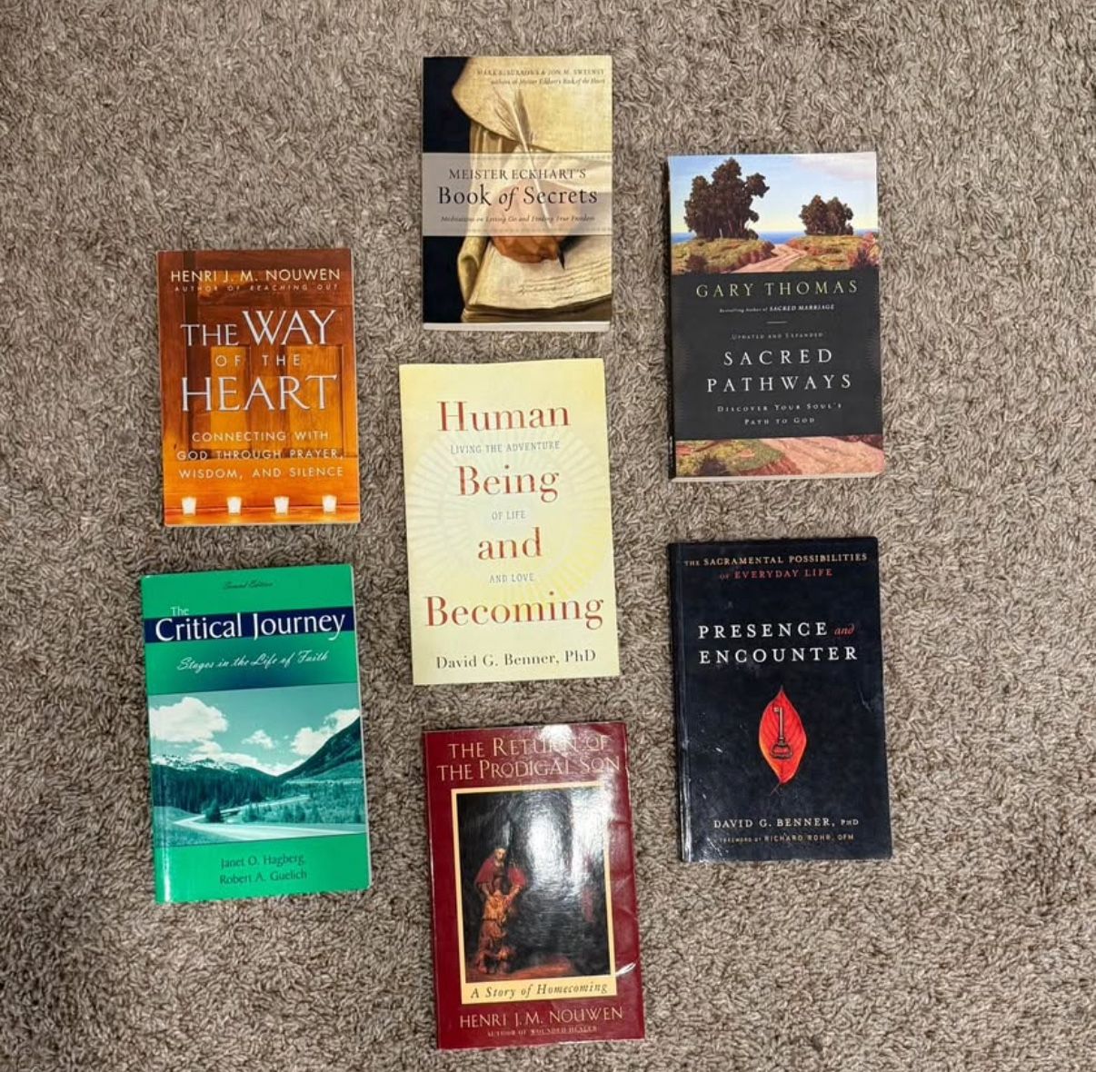 Book bundle- Christian spirituality / faith / mysticism
