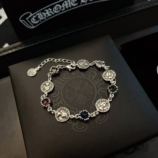 C.hrome H.earts bracelet