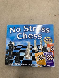 Winning Moves Games No Stress Chess Instructional Set 7+ MPN 1091