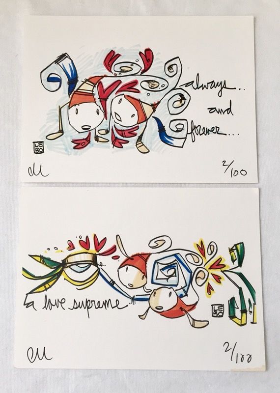 Lebo David Le Batard limited edition (100) Original Prints On Archival Paper
