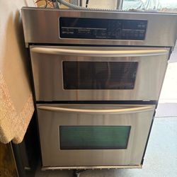 KitchenAid Superba stainless steel double wall oven
