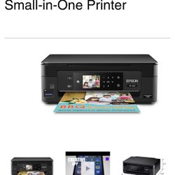 Epson Expression Home XP-440 Wireless Color Photo Printer with Scanner and Copier 