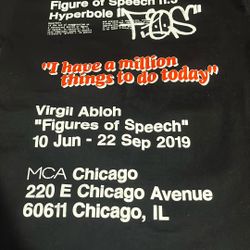 Virgil Abloh Off White Tee 