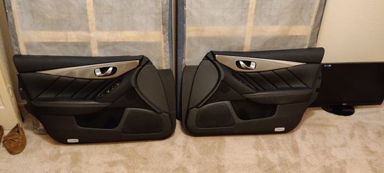 Infiniti Q50 door panels with switches