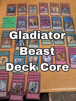 Yu-Gi-Oh Gladiator Beast Deck Core