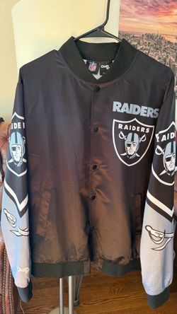Oakland Raiders chalkline jacket