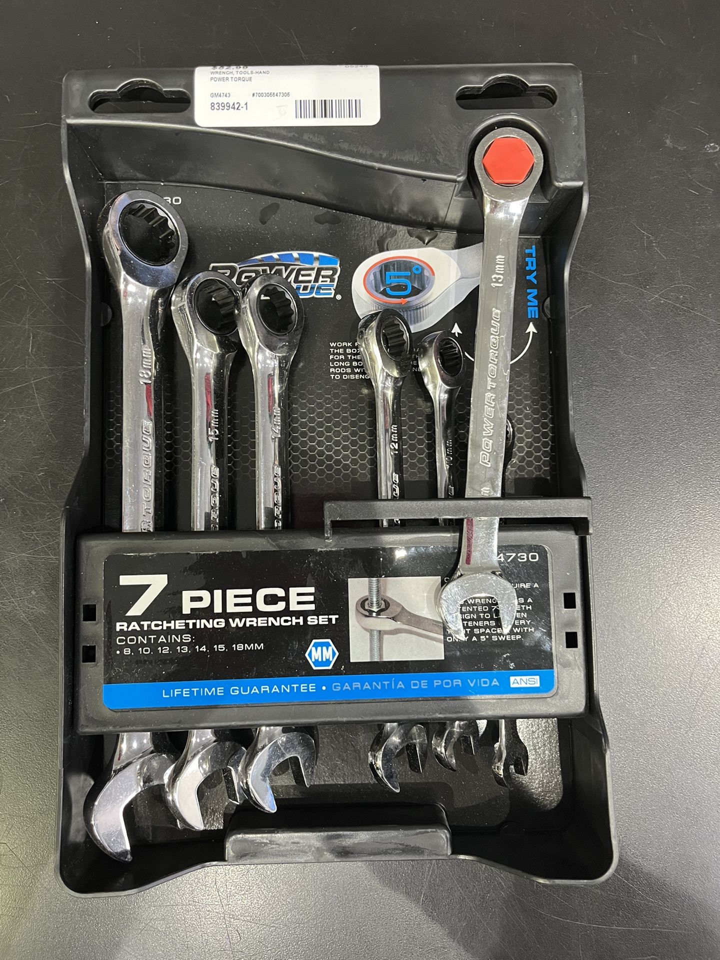 Power Torque Wrench Set (839942-1)