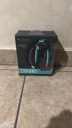 Chrome Dynamic Bass Stereo Headphones