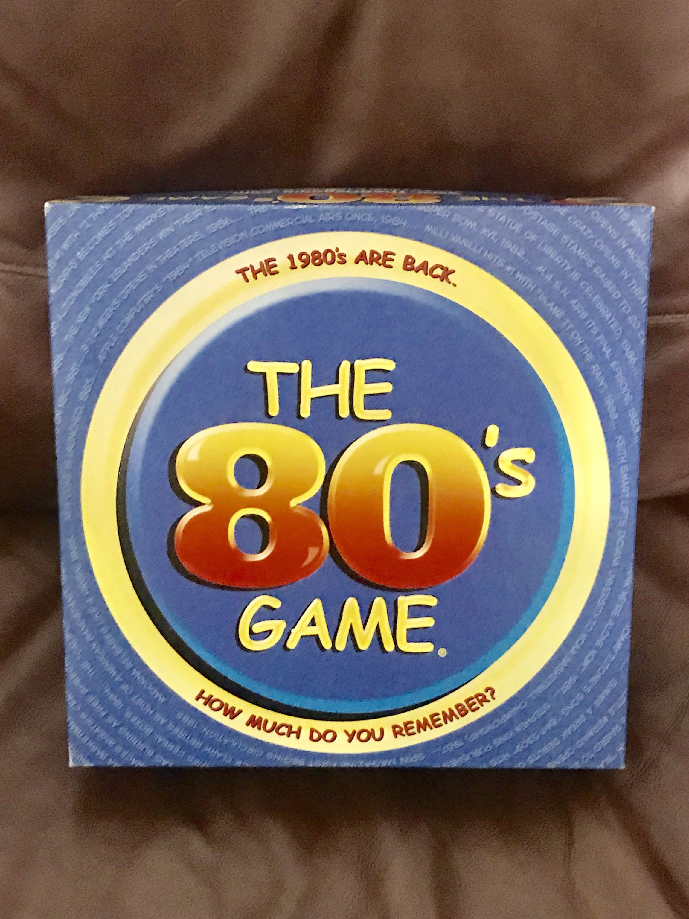 The 80’s Game Just Like New