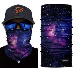 TEFITI Neck Gaiter Face Scarf & Shield UV Fishing Bandana Scarf Covering for Dust & Sun Protection