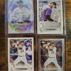 KRIS BRYANT BASEBALL CARD COLLECTION!!