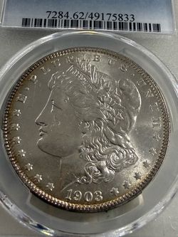 1903 Morgan Silver Dollar MS 62