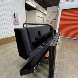 Queen Bed – Ophelia Bed (Black Velvet) | Rove Concepts 