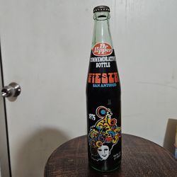 Dr. Pepper Commemorative Bottle Fiesta San Antonio 1975