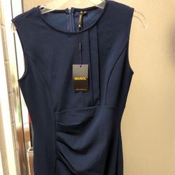 Women Dress - Navy Blue -M