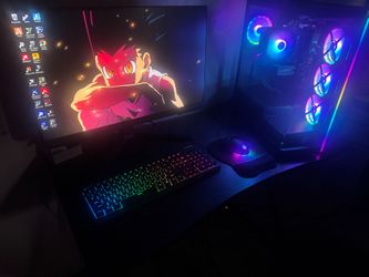$900 OBO – Gaming PC Setup (PC + Monitor + Desk)