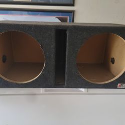 Two 12-in Sub Box